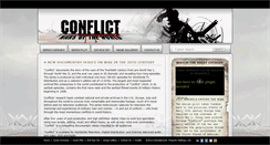 Desktop Screenshot of conflictseries.com